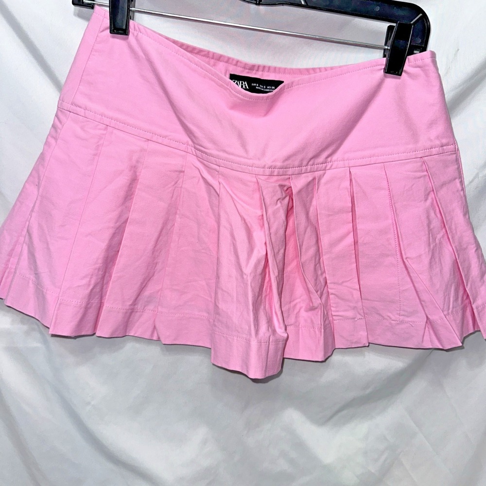 Zara Pink Tennis Skirt/Skort S Clueless Mean Girls Y2K